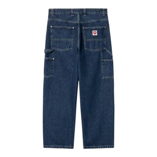 Carhartt WIP Nash Double Knee Pant - Blue (Stone Washed)