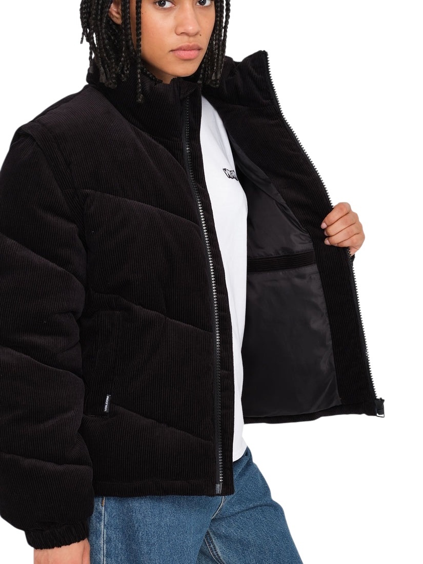 Volcom Cord'N Puff Jacket - Black