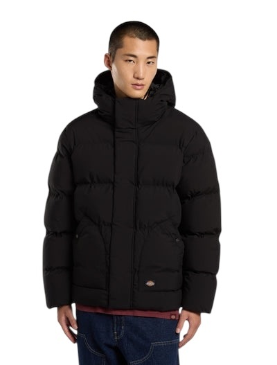 Dickies Eagleville Hooded Puffer - Black