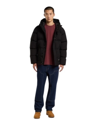 Dickies Eagleville Hooded Puffer - Black