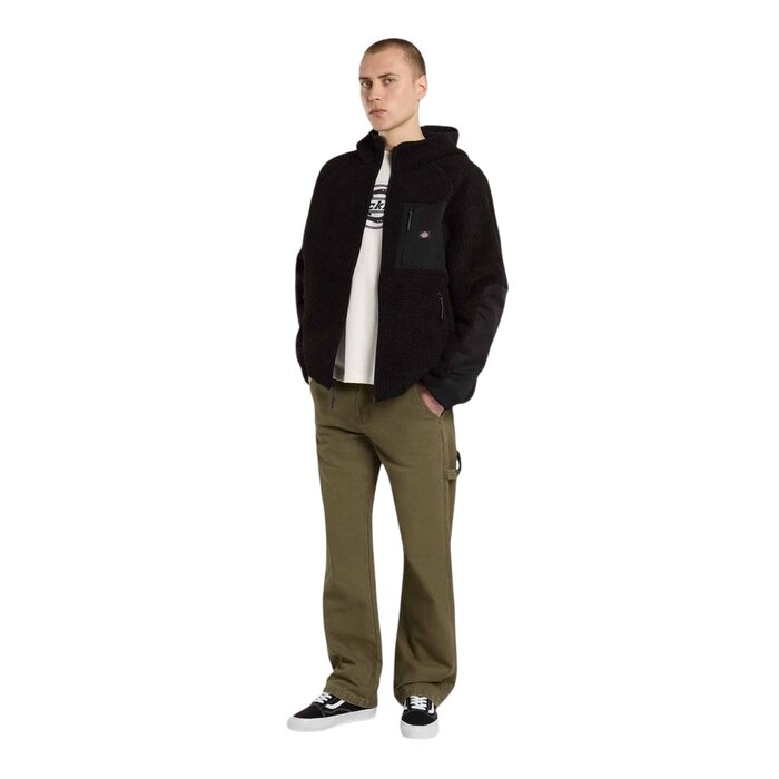 Dickies Central High Pile Hooded - Black
