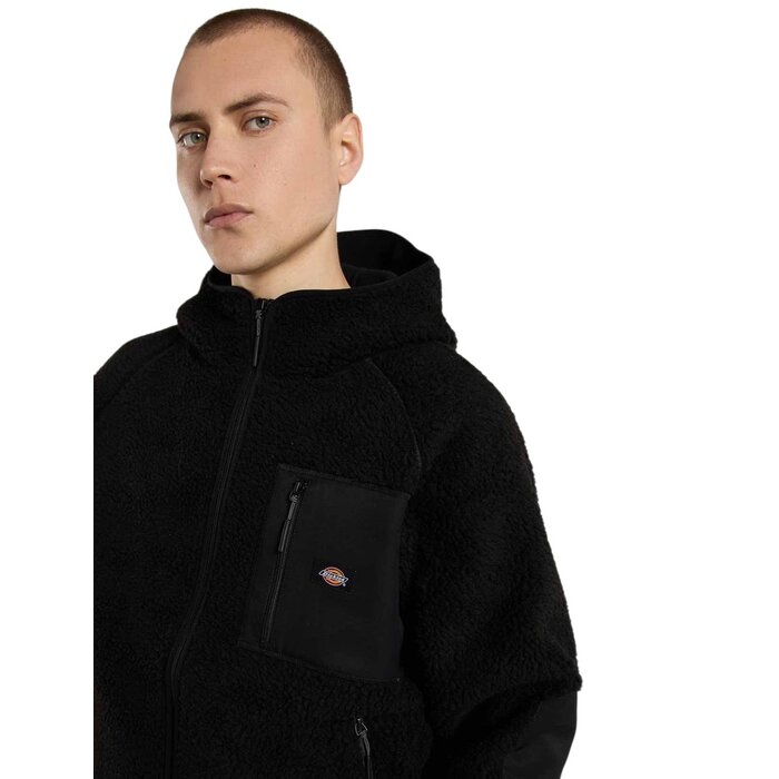 Dickies Central High Pile Hooded - Black