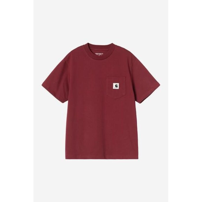 Carhartt WIP W' S/S Pocket T-shirt -  Marsala