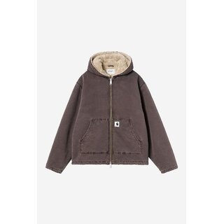 Carhartt WIP W' Hooded Mitch Jacket - Palisander (Dusky Canvas)