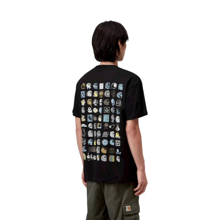 Carhartt WIP S/S Archive Script T-Shirt - Black