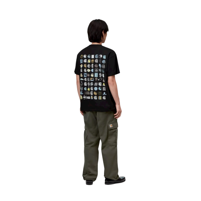 Carhartt WIP S/S Archive Script T-Shirt - Black
