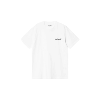 Carhartt WIP S/S Archive Lines T-Shirt - White
