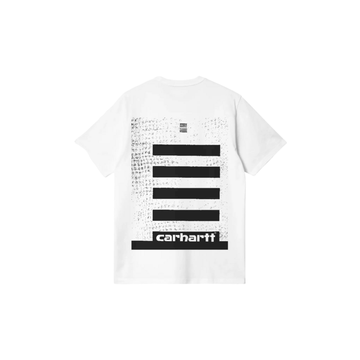 Carhartt WIP S/S Archive Lines T-Shirt - White