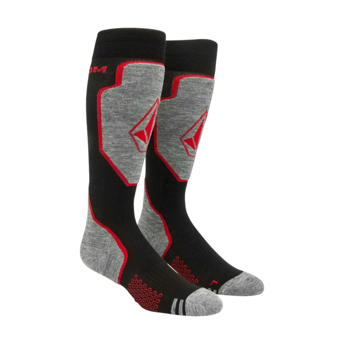 Volcom Shield Wool Blend Otc Sock - Orange Shock