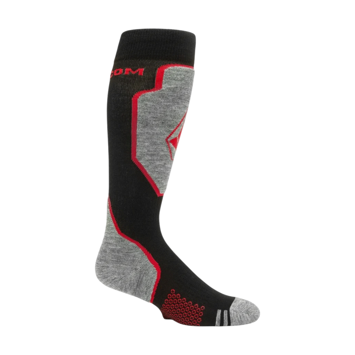 Volcom Shield Wool Blend Otc Sock - Orange Shock