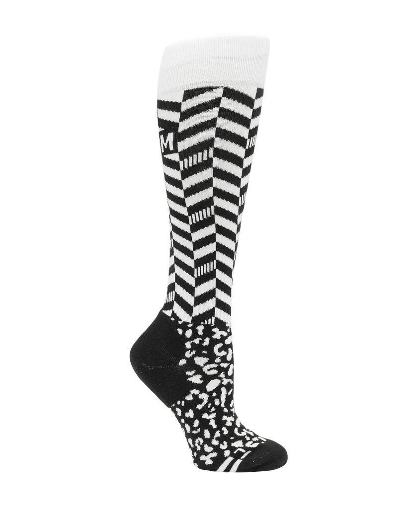 Volcom Cheetah Chev Otc Sock - Black