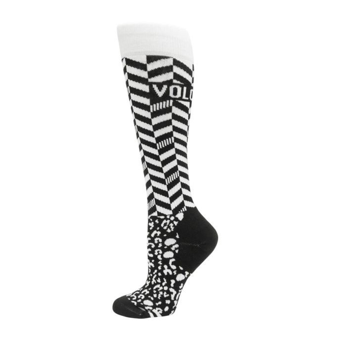 Volcom Cheetah Chev Otc Sock - Black