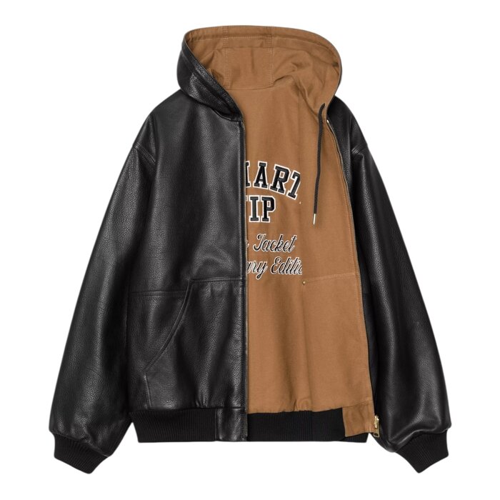 Carhartt WIP OG Active Jacket 50th Anniversary Edition - Leather Black/Hamilton Brown