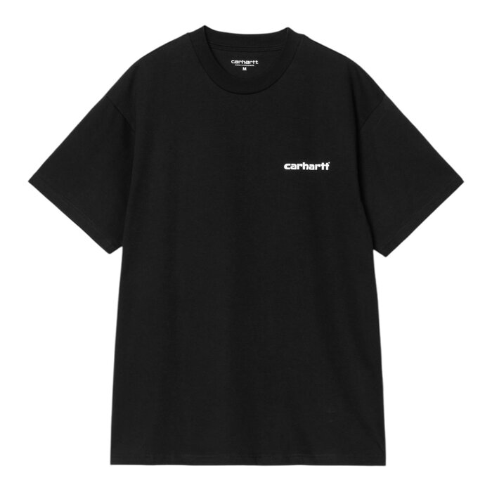Carhartt WIP S/S Archive Lines T-Shirt - Black