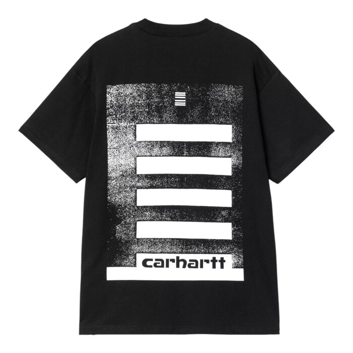 Carhartt WIP S/S Archive Lines T-Shirt - Black