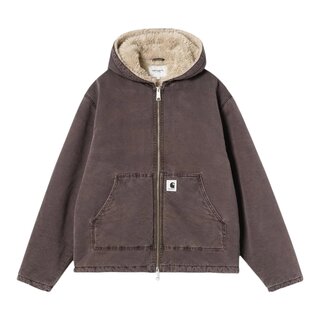 Carhartt WIP W' Hooded Mitch Jacket - Palisander (Dusky Canvas)