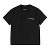 W' S/S Garble T-Shirt - Black