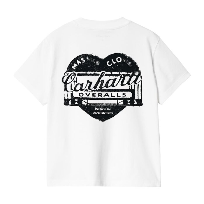 Carhartt WIP W' S/S Garble T-Shirt - White