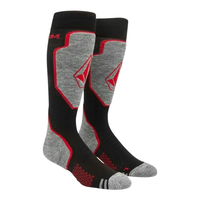 Volcom Shield Wool Blend Otc Sock - Orange Shock