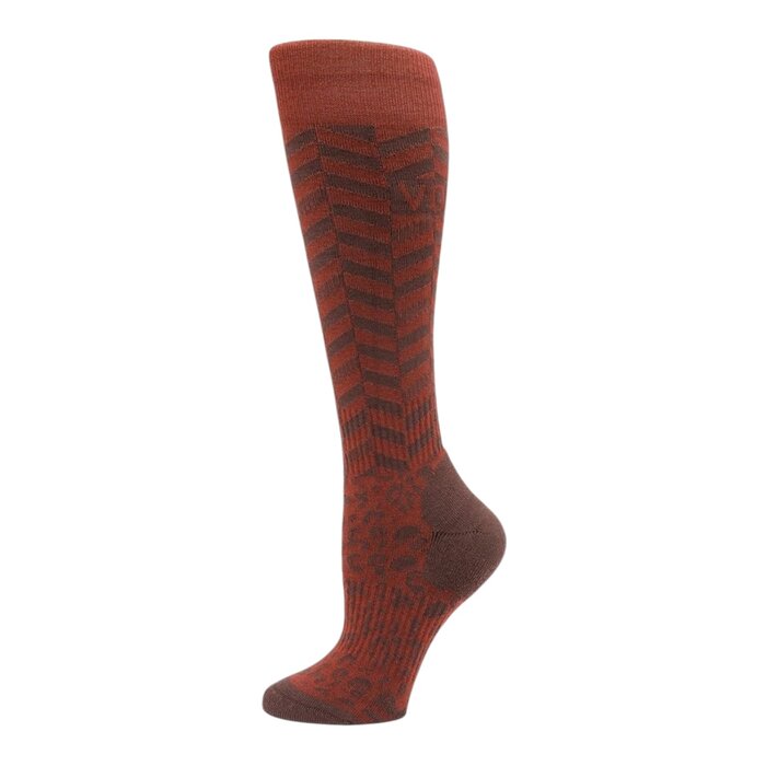 Volcom Cheetah Chev Otc Sock - Henna
