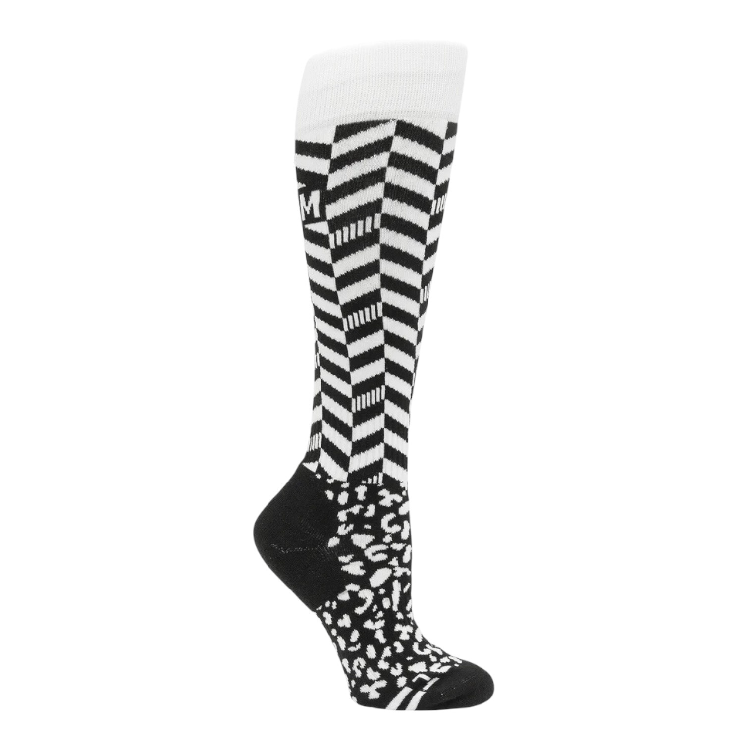 Volcom Cheetah Chev Otc Sock - Black
