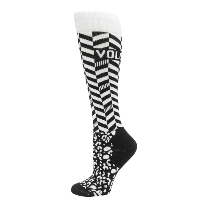 Volcom Cheetah Chev Otc Sock - Black