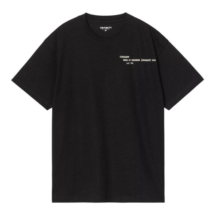 Carhartt WIP S/S Punched T-Shirt - Black