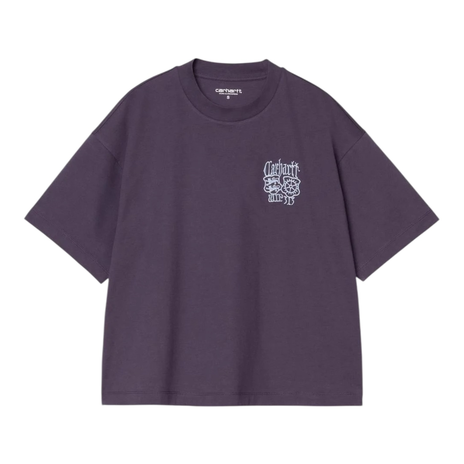 Carhartt WIP W' S/S Signet T-Shirt - Lokers/Blue