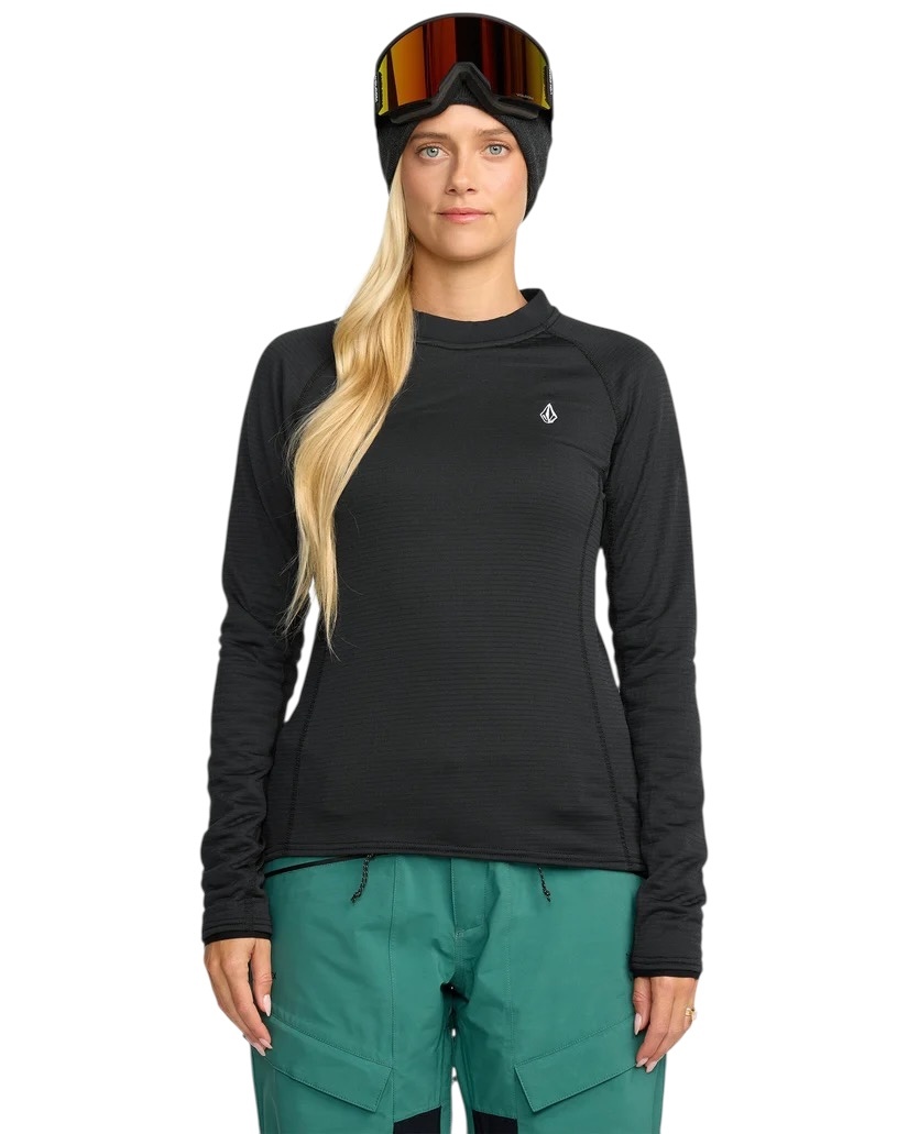 Volcom W' Gridlock Crew Neck - Black