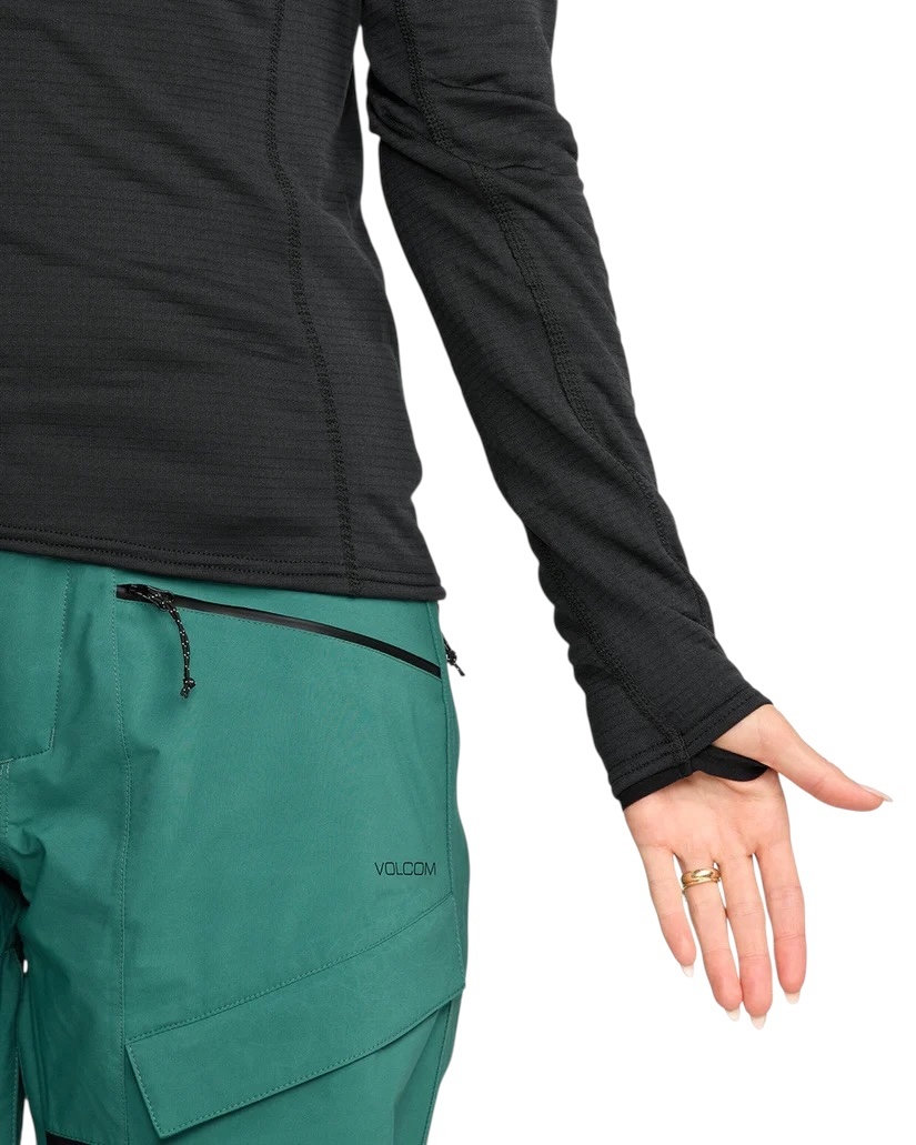 Volcom W' Gridlock Crew Neck - Black