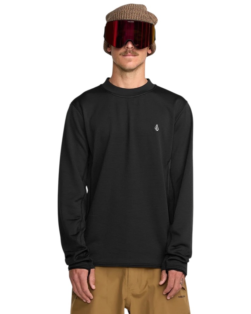 Volcom Gridlock Crew Neck - Black