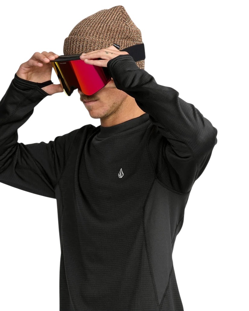 Volcom Gridlock Crew Neck - Black