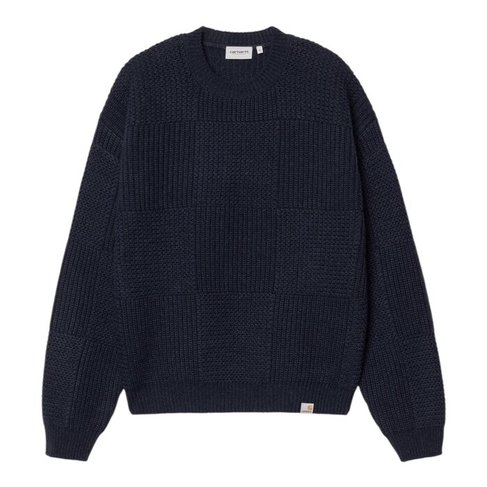 Carhartt WIP Bishop Sweater - Dark Navy