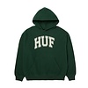 Cracked Arch Inside Out Hoodie - Forest Green