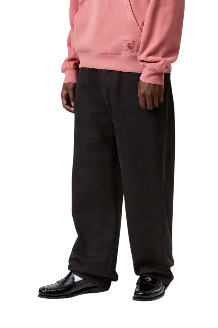 Carhartt WIP Everson Pant - Everson Print/Black/Palisander (Garment Dyed)