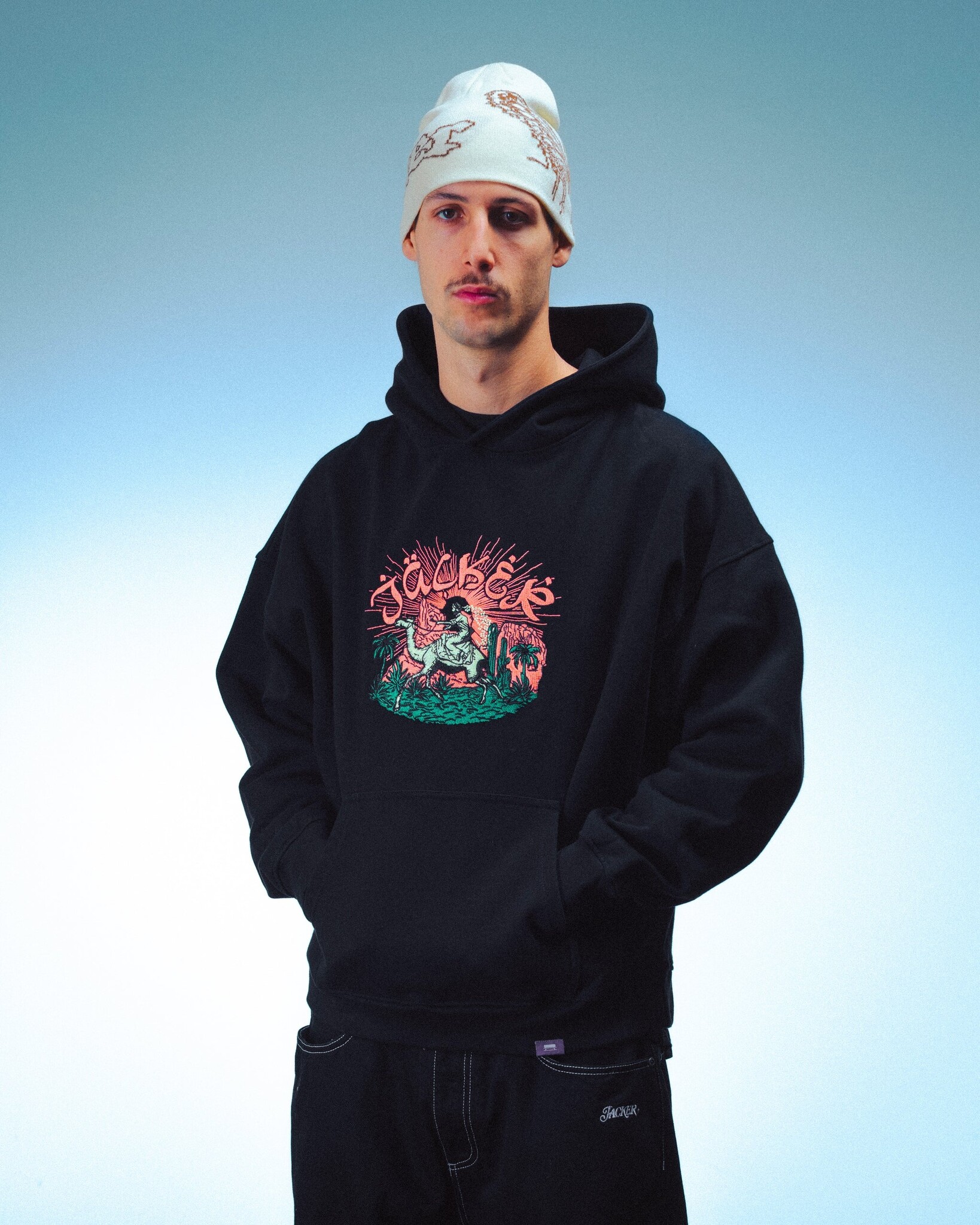 Jacker Sandman Hoodie - Black