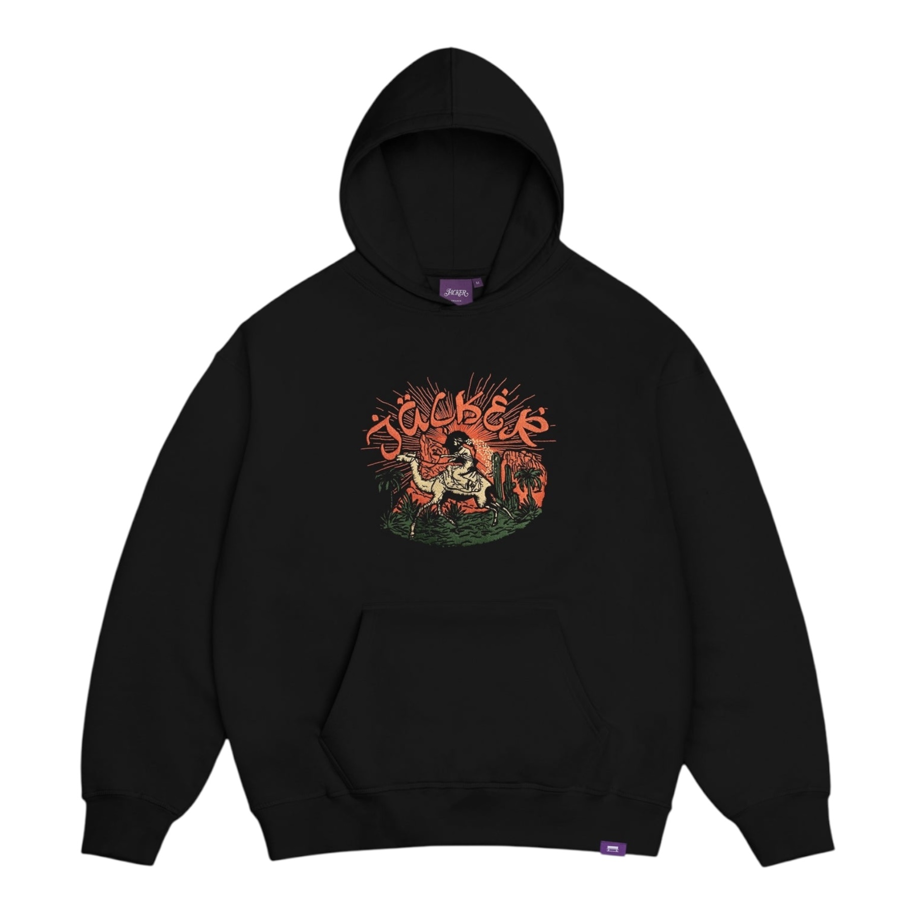 Jacker Sandman Hoodie - Black