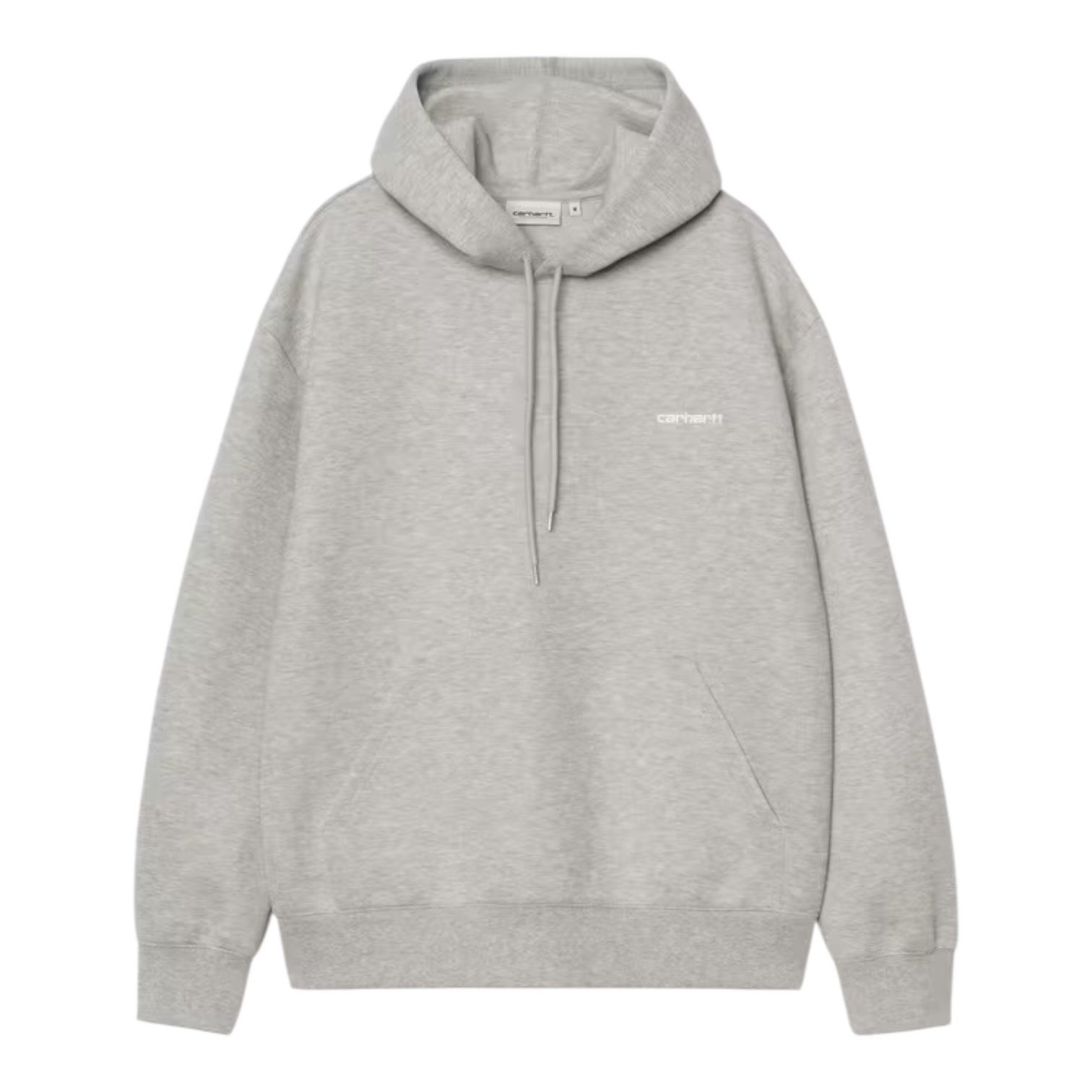 Carhartt WIP Hooded Alda Sweat - Grey Heather/Black