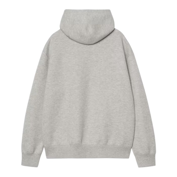 Carhartt WIP Hooded Alda Sweat - Grey Heather/White
