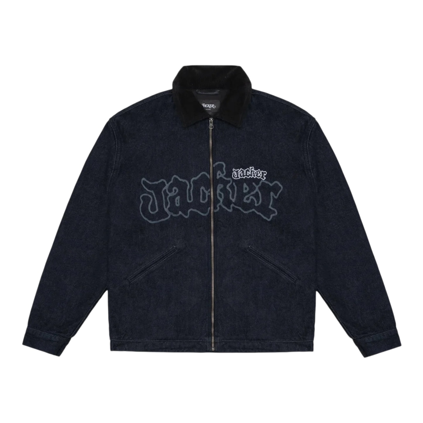 Jacker Zhou Factory Denim Jacket - Blue
