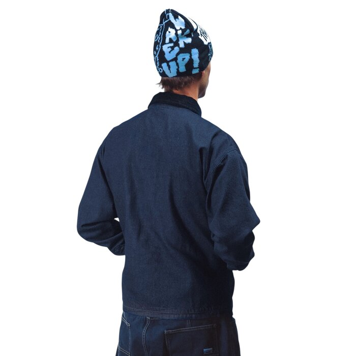 Jacker Zhou Factory Denim Jacket - Blue