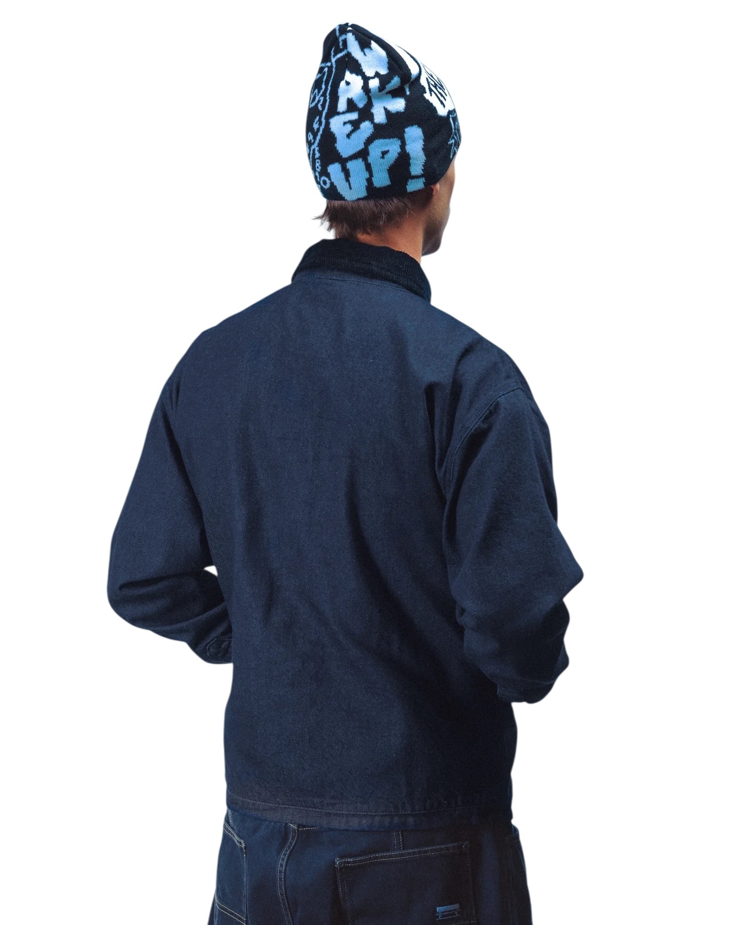 Jacker Zhou Factory Denim Jacket - Blue
