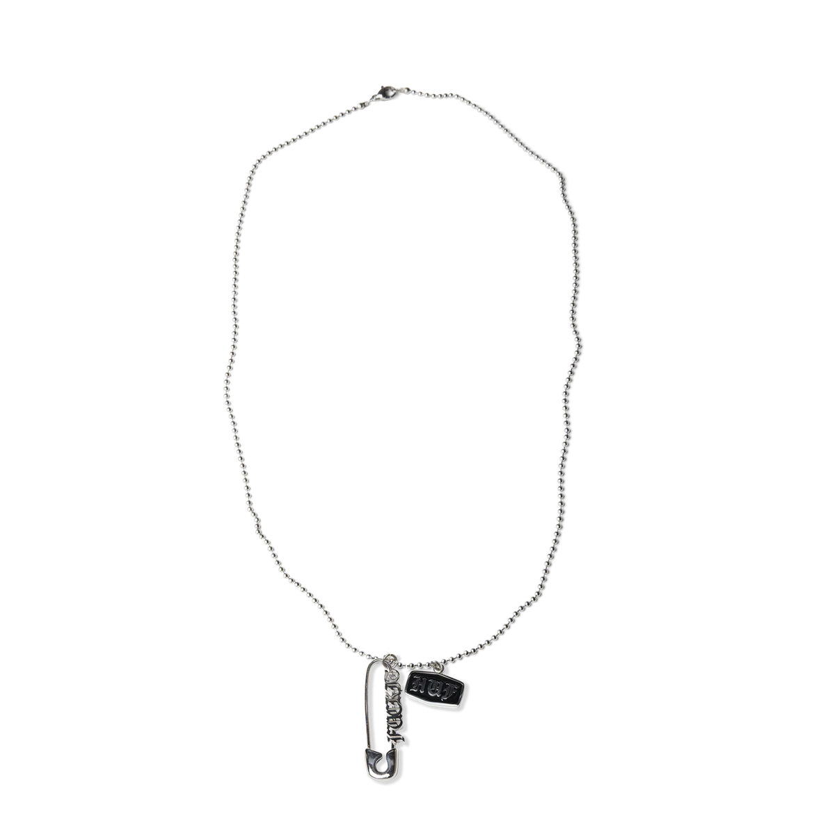 Huf Old E Pendant - Silver