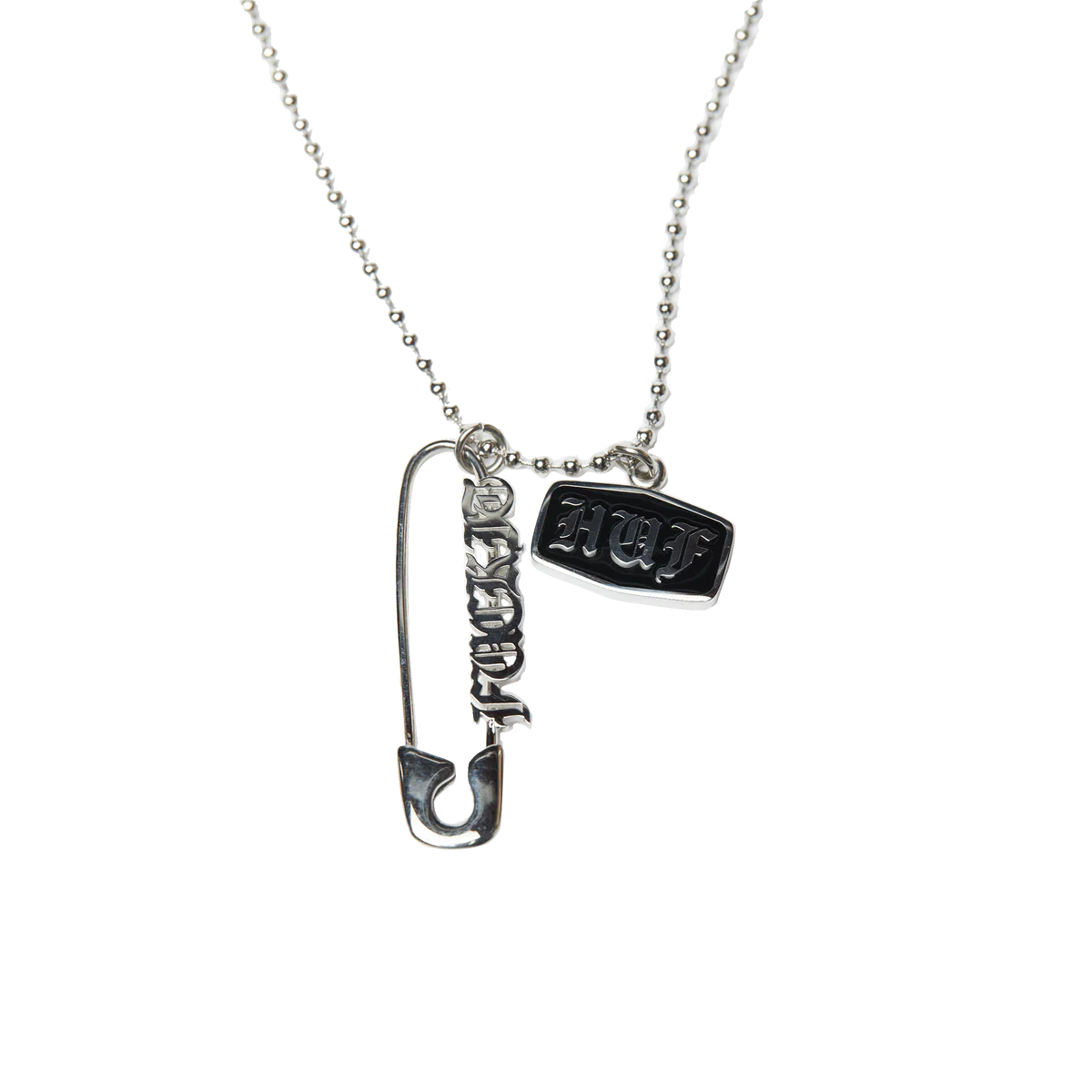 Huf Old E Pendant - Silver
