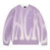 Blur Mohair Crewneck - Purple