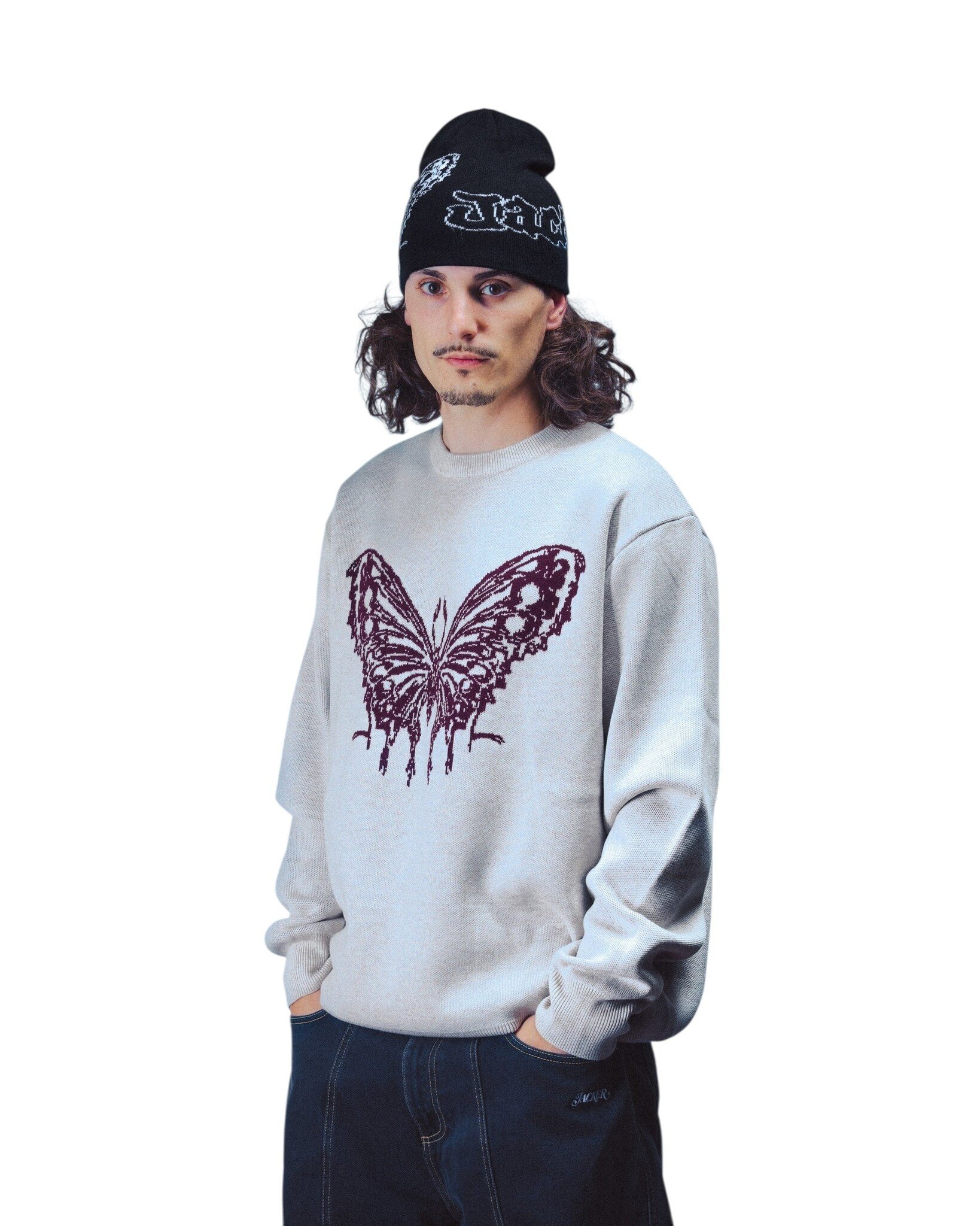 Jacker Zhou Knit Crewneck - Beige