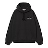 Hooded Caps Sweat - Black