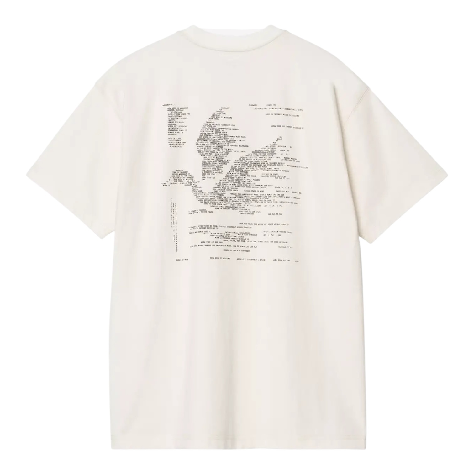 Carhartt WIP S/S Punched T-Shirt - Wax