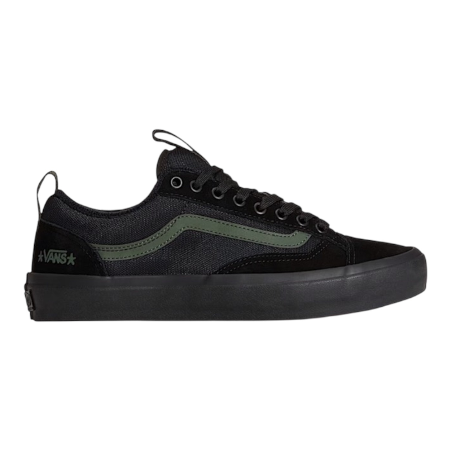 Vans Skate Old Skool 36 + - Atiba Black/Dark Green