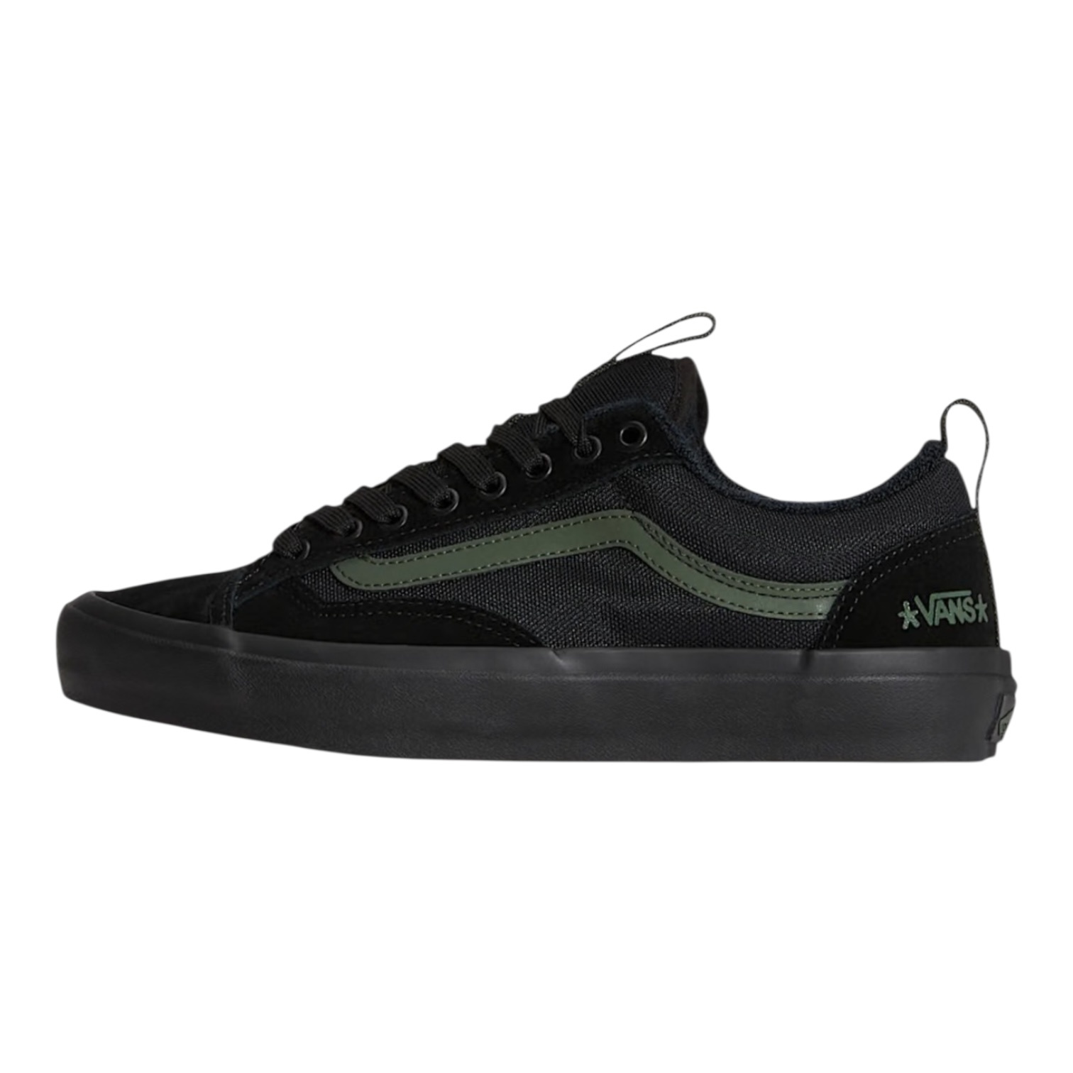 Vans Skate Old Skool 36 + - Atiba Black/Dark Green